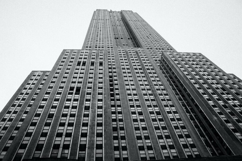 visiting the Empire State Building in New York
