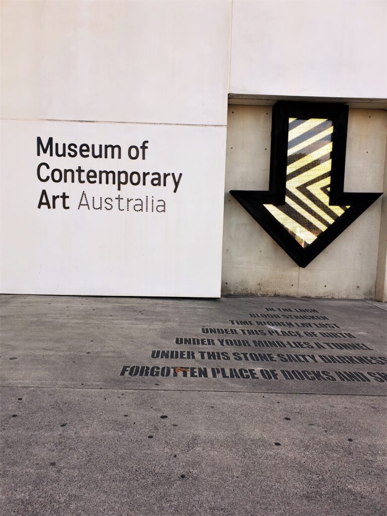 MUSEUM OF CONTEMPORARY ART in SYDNEY