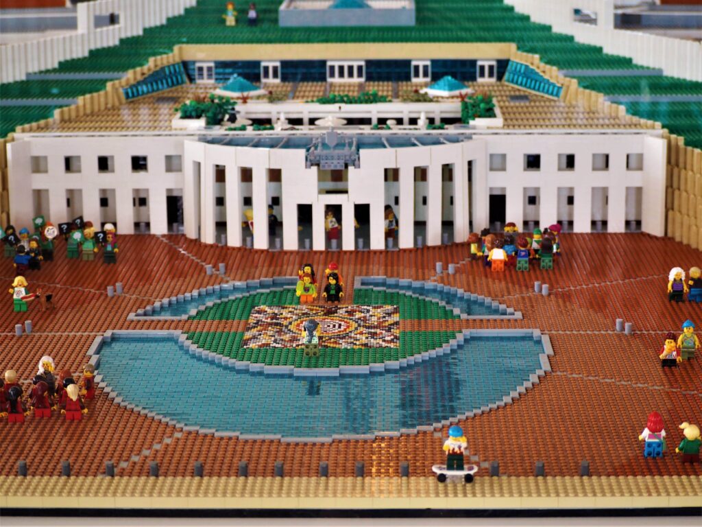 Parliament House in Canberra