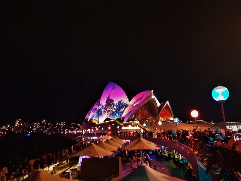 Vivid Festival in Sydney