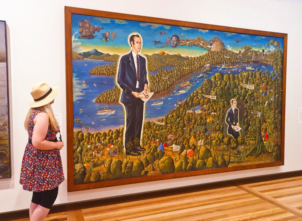 NATIONAL PORTRAIT GALLERY IN CANBERRA
