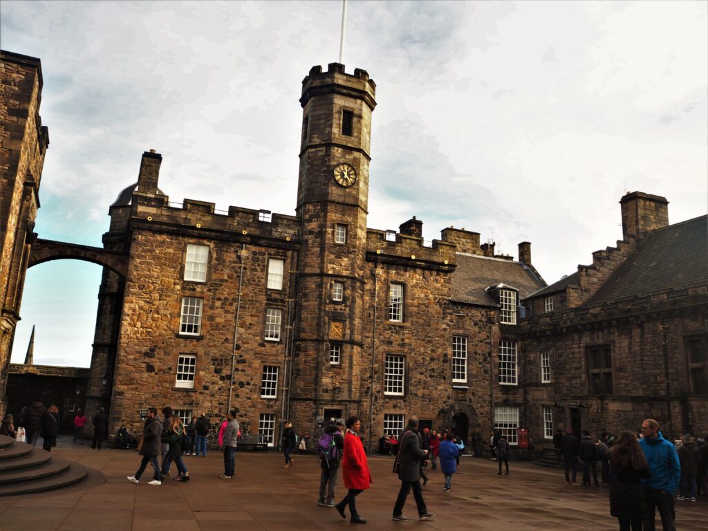 Edinburgh Castle in Scotland