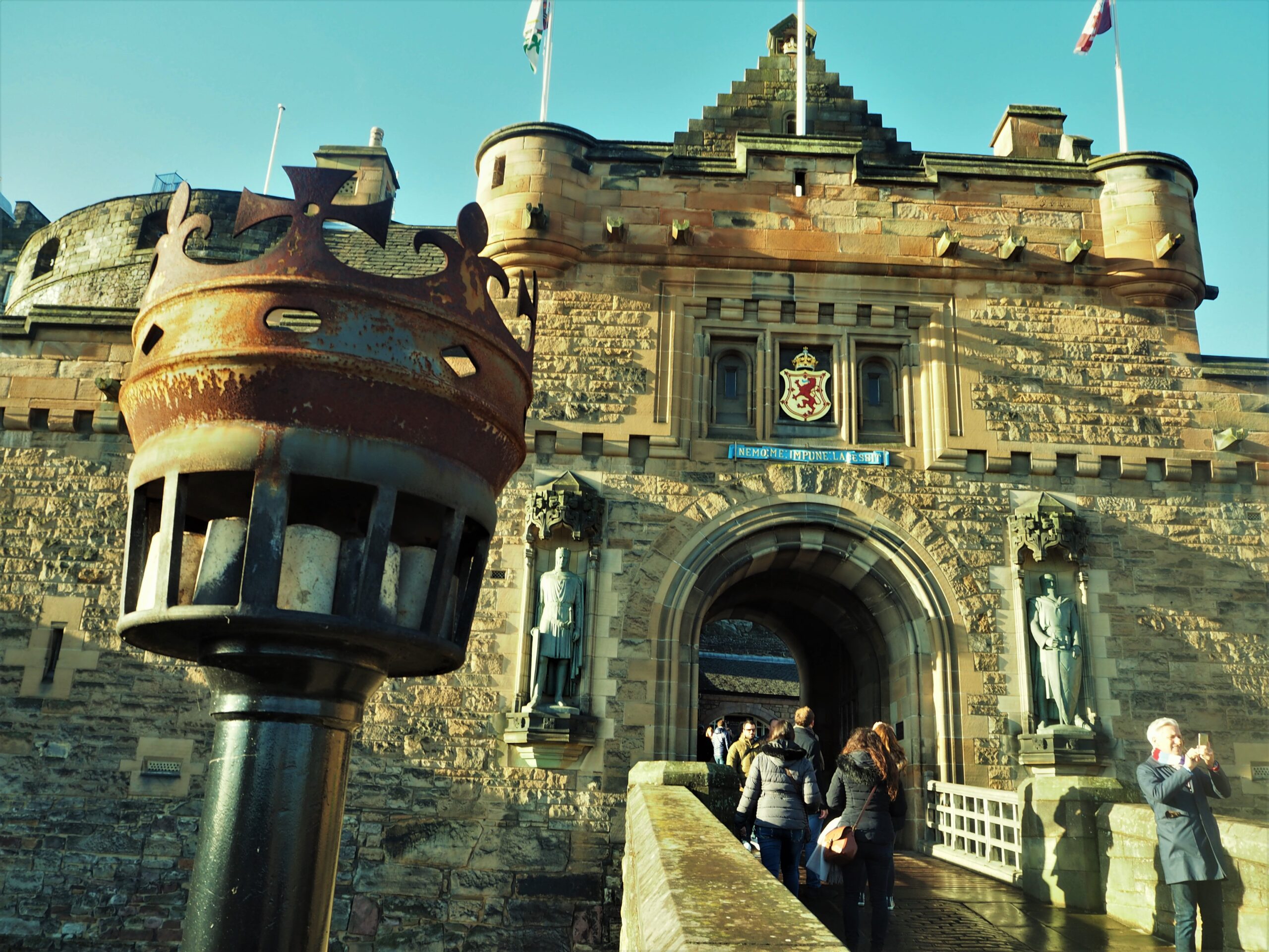 Edinburgh Castle in Scotland