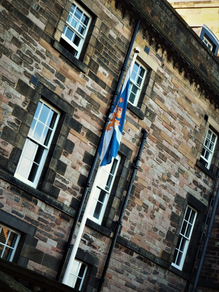 Edinburgh Castle in Scotland