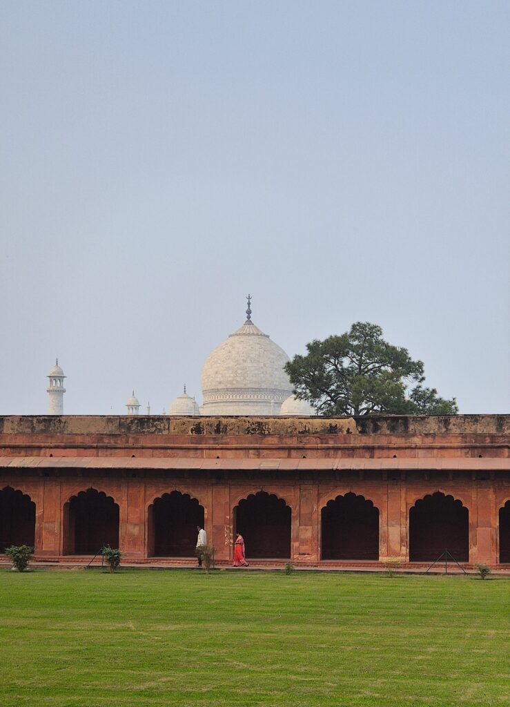 Visiting the Taj Mahal