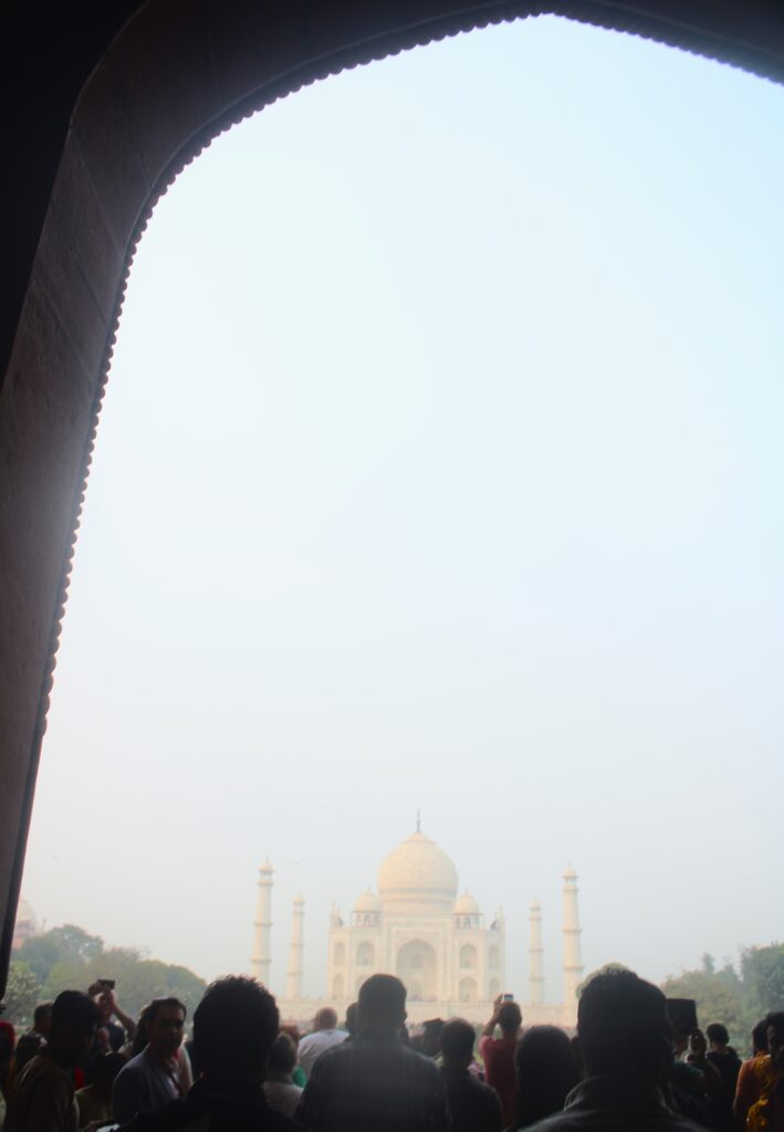 Visiting the Taj Mahal