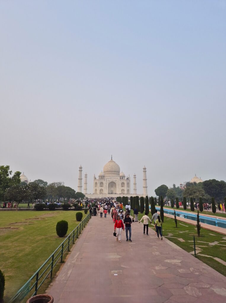 Visiting the Taj Mahal