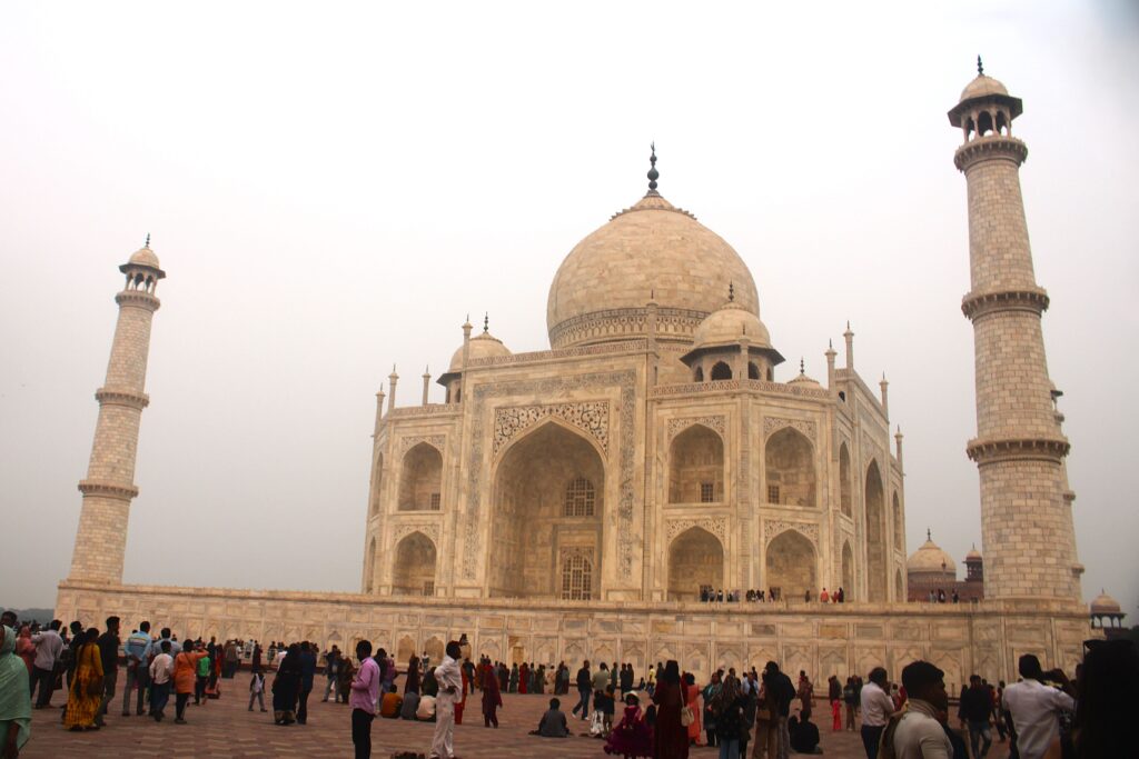 Visiting the Taj Mahal