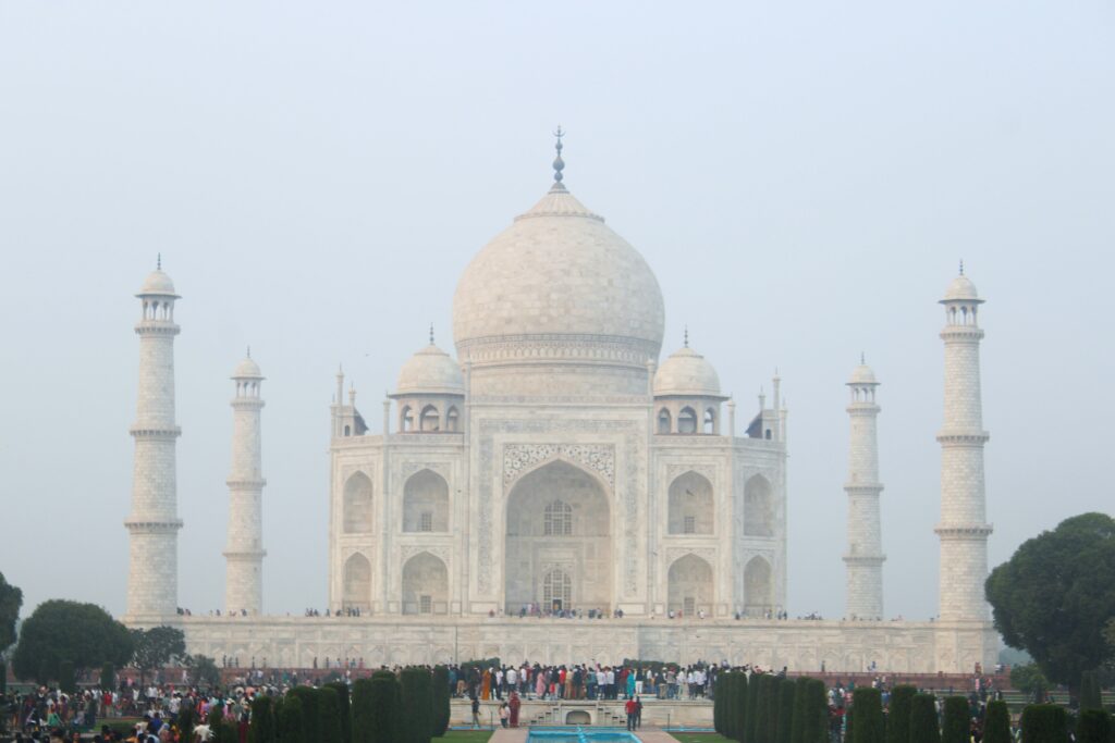 Visiting the Taj Mahal