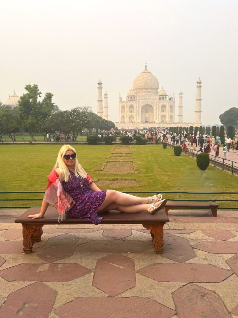 Visiting the Taj Mahal