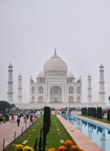 Visiting the Taj Mahal