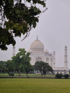 Visiting the Taj Mahal